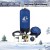 11 Litre Solar Camping Shower with Foot Pump Perfect for Festivals Events Beach