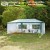 3m x 6m Weather Resistant Gazebo with Side Panel Set