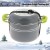 8 Piece Stackable Incasa Ceramic Coated Cookware Set