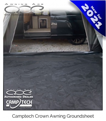 Camptech Moto Air Crown Clip-In Tub Groundsheet