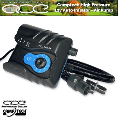 Camptech 12v High Pressure Auto Inflator Awning Air Pump