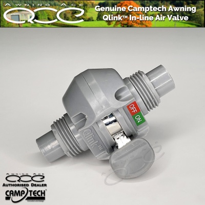 Camptech Air Qlink In-Line Shut Off Valve (13mm)