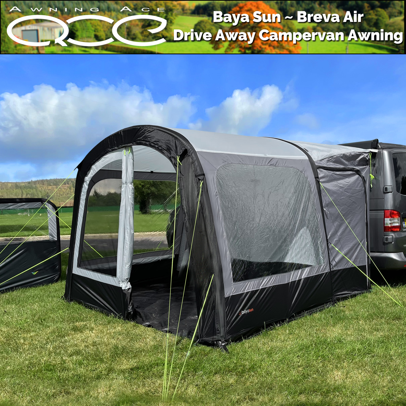 Baya Sun Alizé Air - Avancé hinchable independiente furgoneta – Camping  Sport