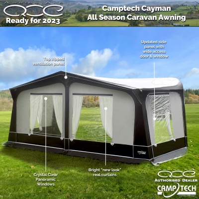 NEW Camptech Cayman ''T'' Techline Fibre Frame Awning
