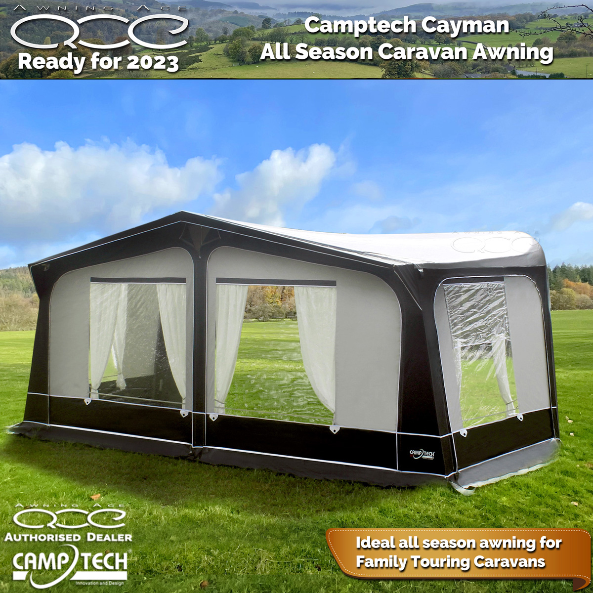 2023 Camptech Cayman Full Caravan Awning