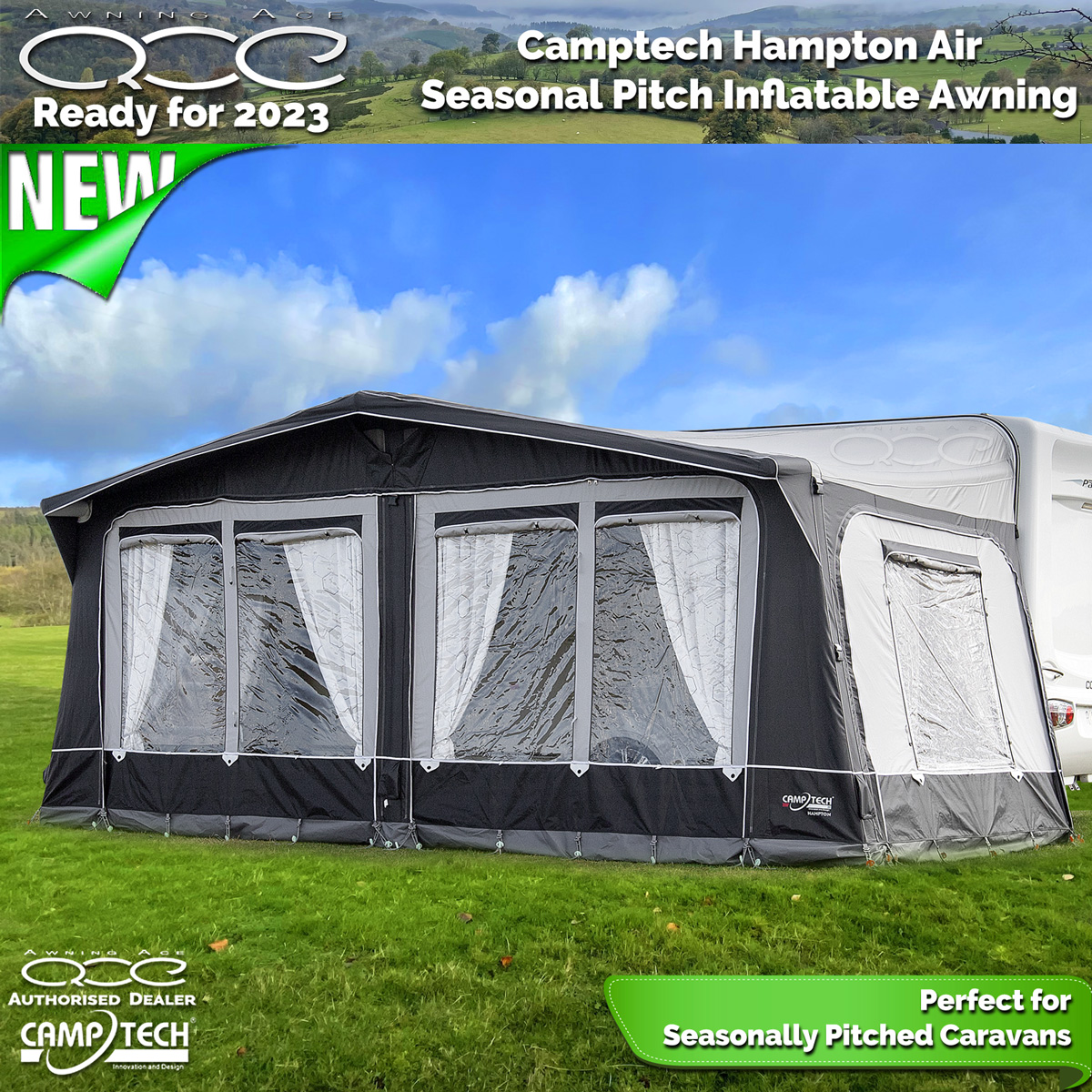 2023 Camptech Hampton Air DL Inflatable Full All Season Awning