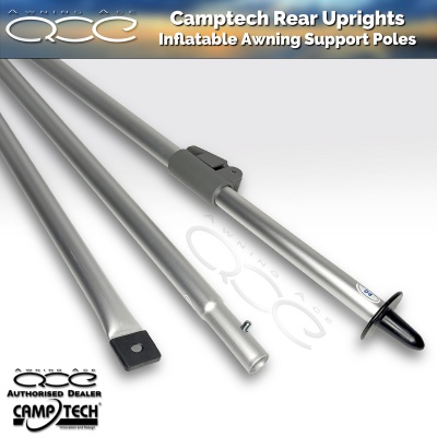 Camptech Rear Upright Alloy Support Poles (Inflatable Awnings)