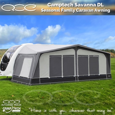 Size 9 Camptech Savanna DL Seasonal Awning 850-875cm