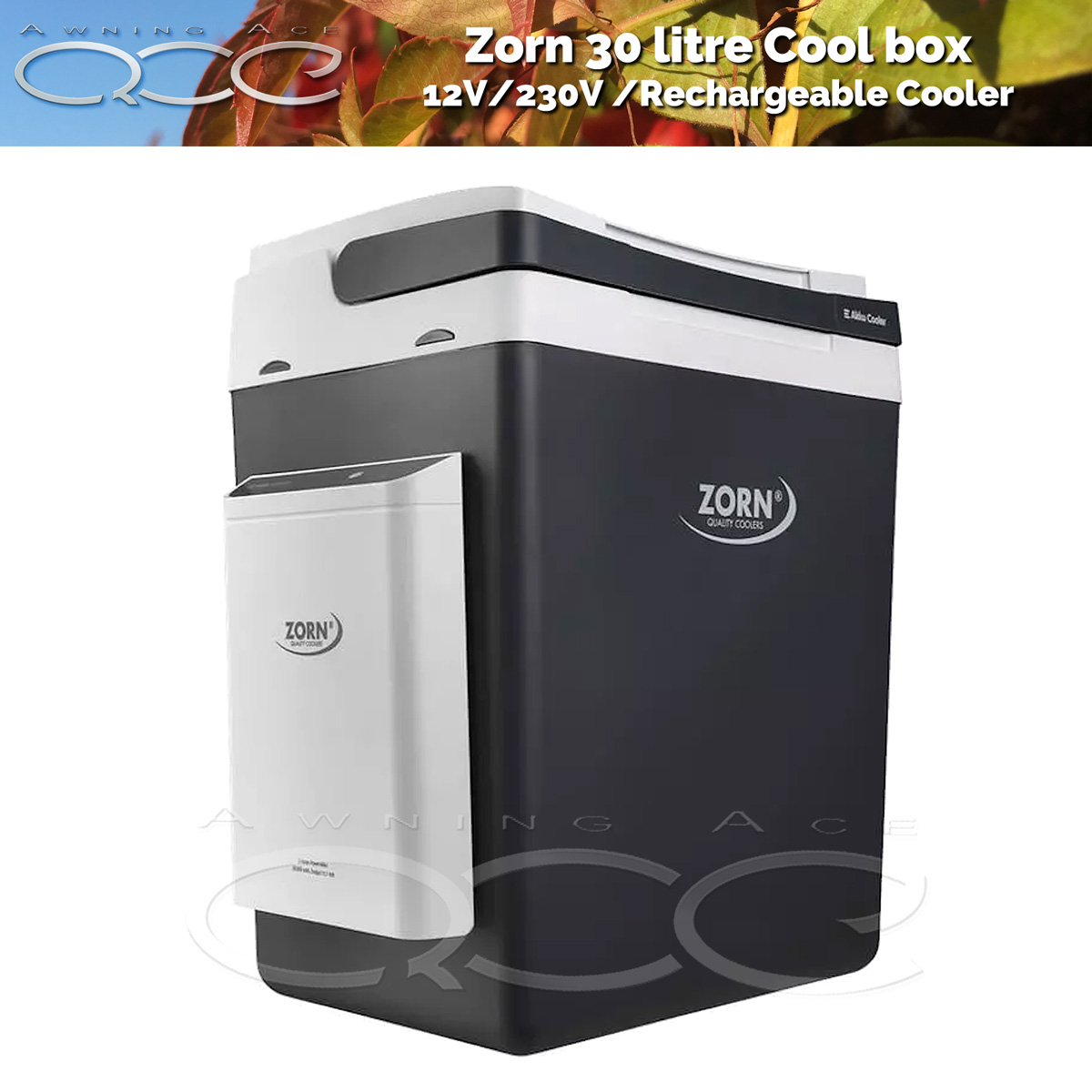 Zorn Z32 12V/230V 30 Litre Rechargeable Cool Box -