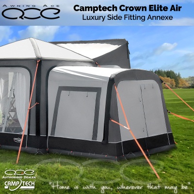 Camptech Crown Elite Air Awning - Medium Height