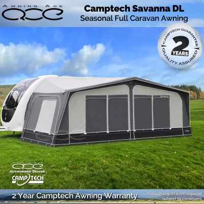 Size 11 (925cm) Camptech Savanna DL Full Seasonal Awning