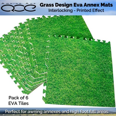 EVA Interlocking Awning Annex Cushioned  Flooring