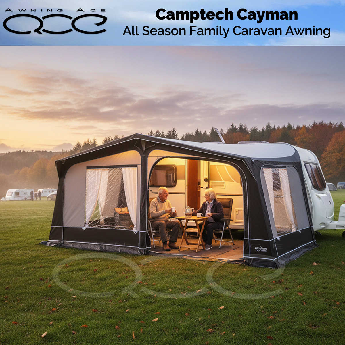 Camptech Cayman Touring All-Season Caravan Awning