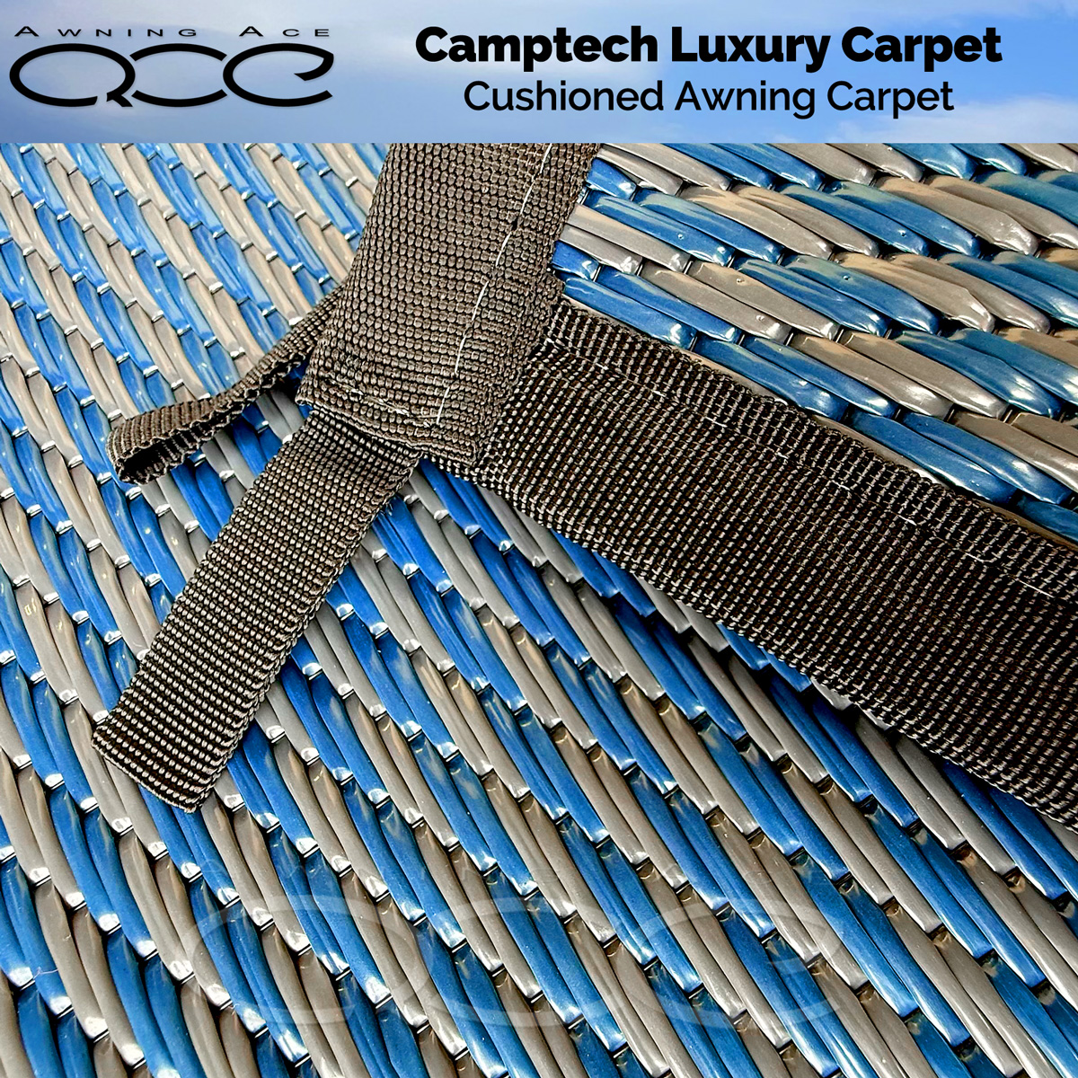 Camptech Luxury Cushioned Soft Tread Breathable Carpet