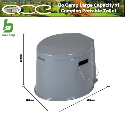 7L Portable Camping Toilet Compact Potty