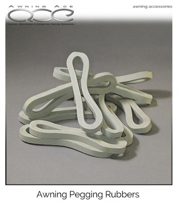 10 x Rubber Awning Anchor Rings