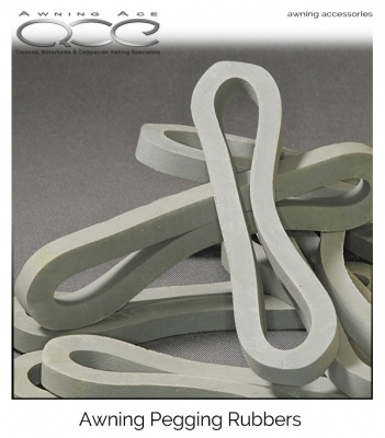 10 x Rubber Awning Anchor Rings