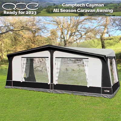 Size 19 1100-1125cm Camptech Cayman Full All Season Caravan Awning