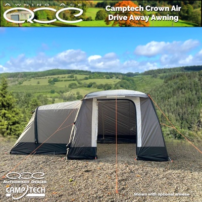 Camptech Moto Air Crown High Top Motorhome Drive Away Awning