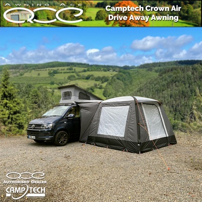 Camptech Moto Air Crown Medium Height Motorhome Drive Away Awning