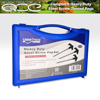 14x Heavy Duty Tread Pegs inc Storage Box