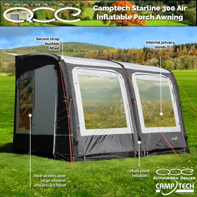 Camptech Starline 300 Air Inflatable Porch Awning
