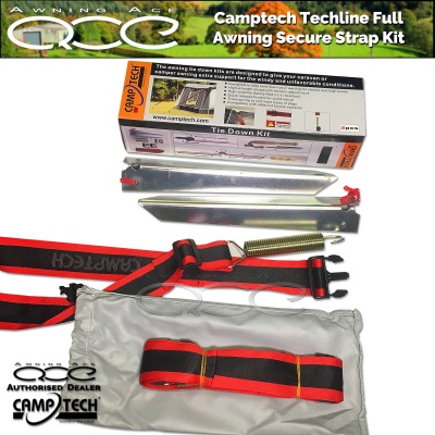 Camptech Techline Cayman, Savanna, Atlantis, Kensington Awning Storm Strap Kit