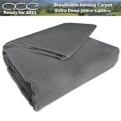 EuroTrail 300cm x 400cm Breathable Awning Carpet