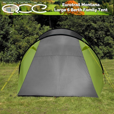 Eurotrail Camp Site Montana Large 6 Berth Family Tent