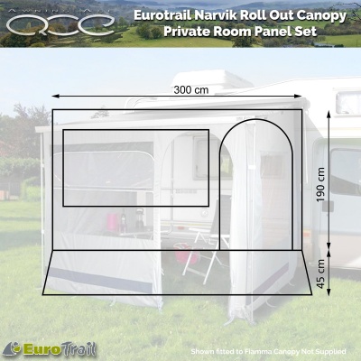 EuroTrail Narvik Private Room Panel System