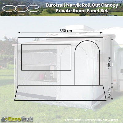 EuroTrail Narvik Private Room Panel System