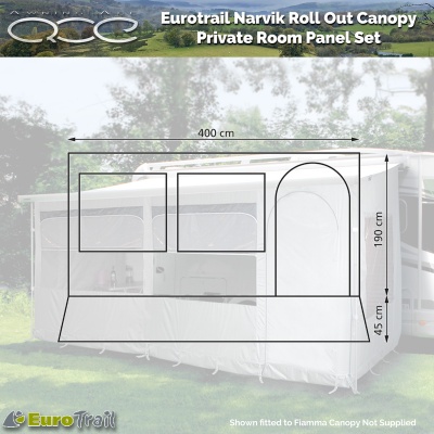 EuroTrail Narvik Private Room Panel System