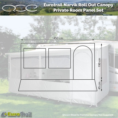 EuroTrail Narvik Private Room Panel System