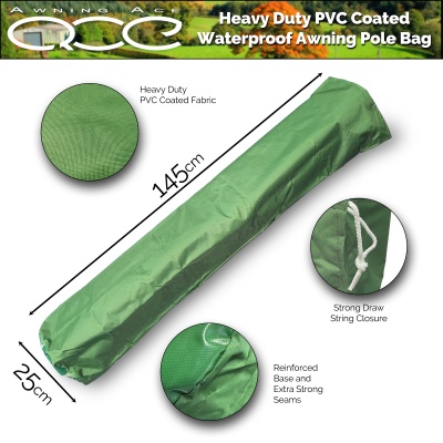 Pole Bag - Waterproof PVC Coated Heavy Duty