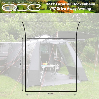 EuroTrail Hockenheim Drive Away VW Awning