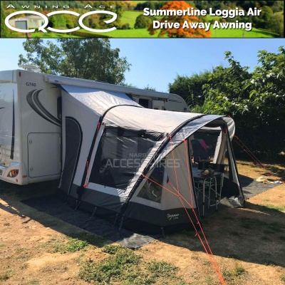 Summerline Loggia Inflatable Drive-Away Awning