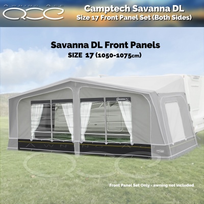 Camptech Savanna Size 17 Replacement Front Panel Set