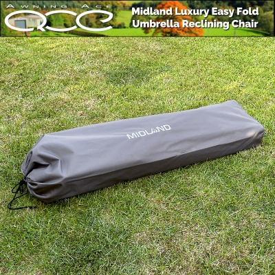 Camping Umbrella Reclining Relaxer Luxury Chair