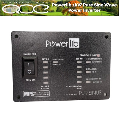 PowerLib 1000w Pure Sine Wave Power Inverter with Remote