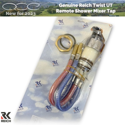 Reich Keramik Twist UT Chrome Shower Tap Remote Outlet