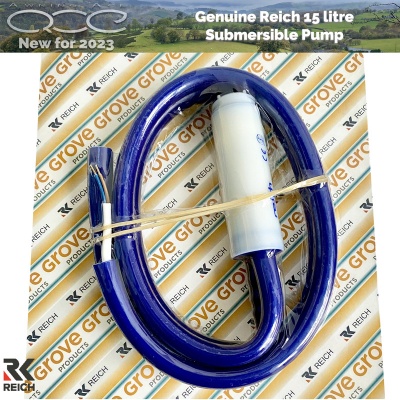 Reich 15L Submersible Pump with Twin Hose