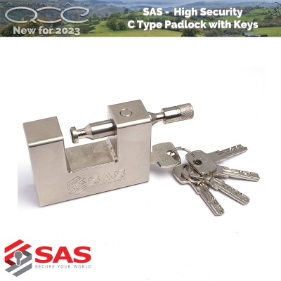 SAS C Type Armour Plated Padlock