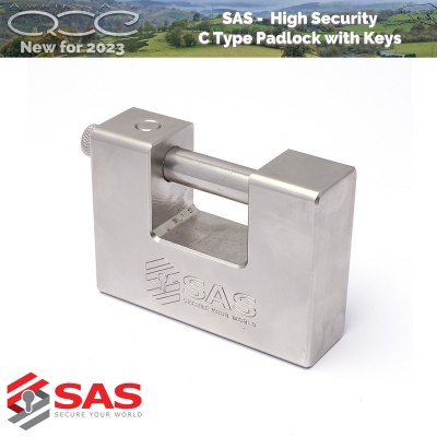 SAS C Type Armour Plated Padlock