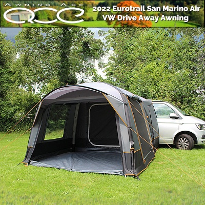 EuroTrail San Marino Air Driveaway Awning VW T4, T5 & Van Conversions 180-210cm