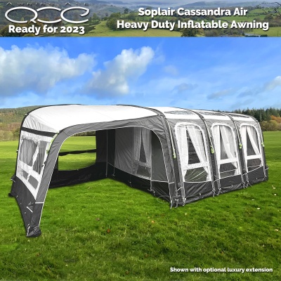 Soplair Cassandra Air Inflatable All Season Porch Awning