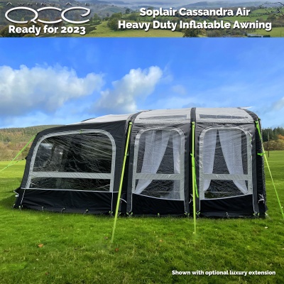 Soplair Cassandra Air Inflatable All Season Porch Awning