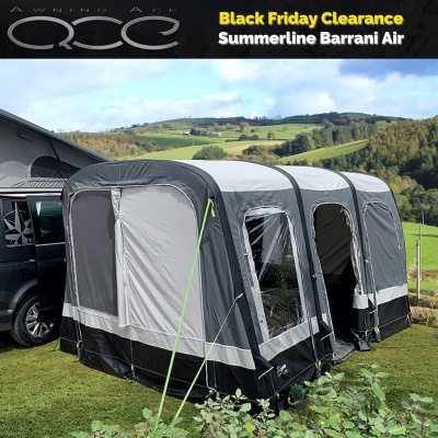 Barrani Heavy Duty All Season Inflatable Campervan Side Awning