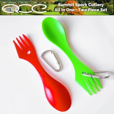 Summit Quattro Spork  Hiking Camping Cutlery