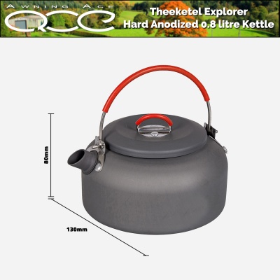 Theeketel Explorer Hard Anodized 0.8 litre Kettle