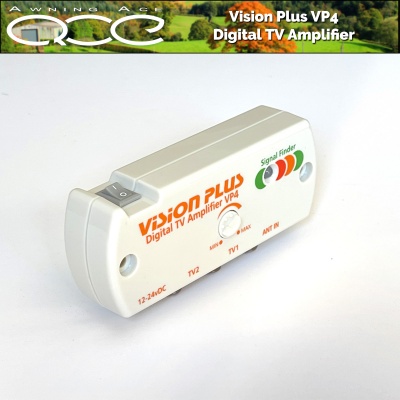Vision Plus Digital TV Amplifier With Signal Finder VP4 09-6005-VP4
